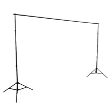 Load image into Gallery viewer, Photography Background Backdrop Stand Support System Kit for Photo Studio Photo Background Stand with Carrying Bag