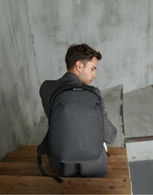Load image into Gallery viewer, Kingsons Man Backpack Fit 15 inch Laptop USB Recharging Multi-layer Space Travel Male Bag Anti-thief Mochila