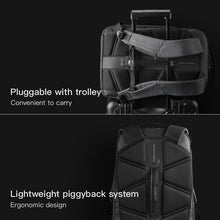 Load image into Gallery viewer, Kingsons Man Backpack Fit 15 inch Laptop USB Recharging Multi-layer Space Travel Male Bag Anti-thief Mochila