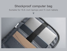 Load image into Gallery viewer, Kingsons Man Backpack Fit 15 inch Laptop USB Recharging Multi-layer Space Travel Male Bag Anti-thief Mochila