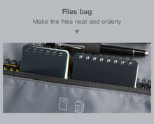 Load image into Gallery viewer, Kingsons Man Backpack Fit 15 inch Laptop USB Recharging Multi-layer Space Travel Male Bag Anti-thief Mochila