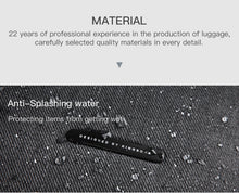 Load image into Gallery viewer, Kingsons Man Backpack Fit 15 inch Laptop USB Recharging Multi-layer Space Travel Male Bag Anti-thief Mochila