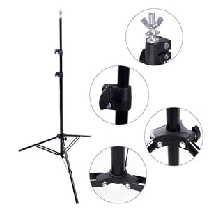 Photography Background Backdrop Stand Support System Kit for Photo Studio Photo Background Stand with  Carrying Bag