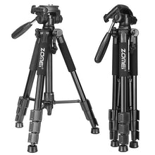 Load image into Gallery viewer, New Zomei Tripod Z666 Professional Portable Travel Aluminium Camera Tripod Accessories Stand with Pan Head for Canon Dslr Camera
