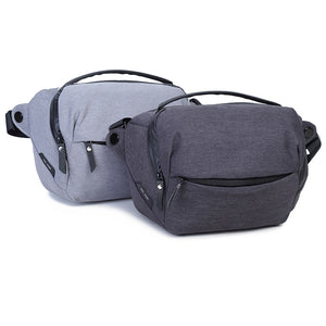 Waterproof 5L Gray&Dark Gray DSLR Camera Bag Shoulder Bag Camera Case for Canon Nikon Sony Olympus Dslr Camera