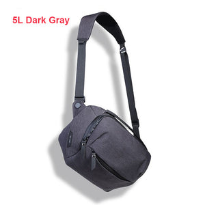 Waterproof 5L Gray&Dark Gray DSLR Camera Bag Shoulder Bag Camera Case for Canon Nikon Sony Olympus Dslr Camera